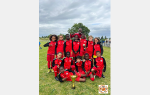 Nos U11 vainqueurs du tournoi Bancel DD7 Cup 2024